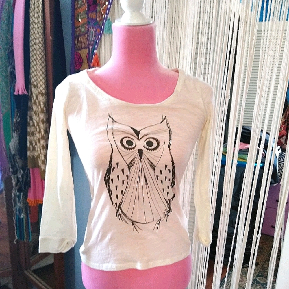 Women's XS Owl Top